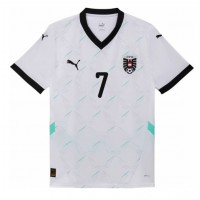 Austria Marko Arnautovic #7 Replica Away Shirt Ladies Euro 2024 Short Sleeve